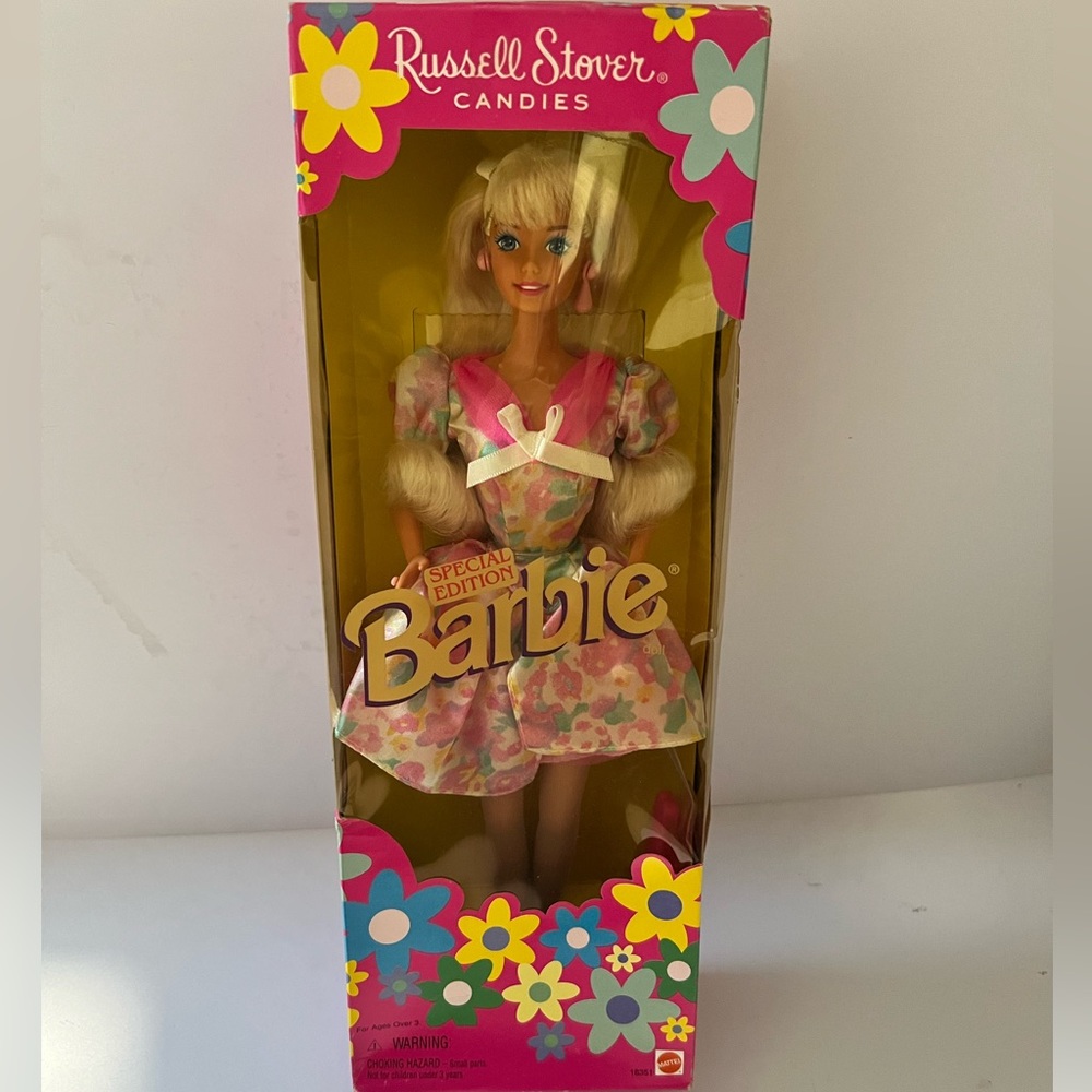 Russell Stover Candies Barbie Doll Special Edition 1996 Mattel #16351